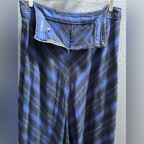 GAP Blue Plaid Flannel Skirt - Picture 7 of 13